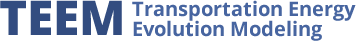Transportation Energy Evolution Modeling Logo